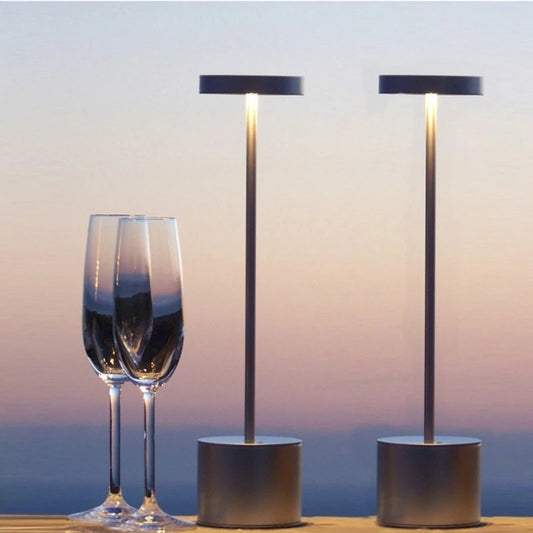 Modern Aluminum Cordless LED Table Lamp