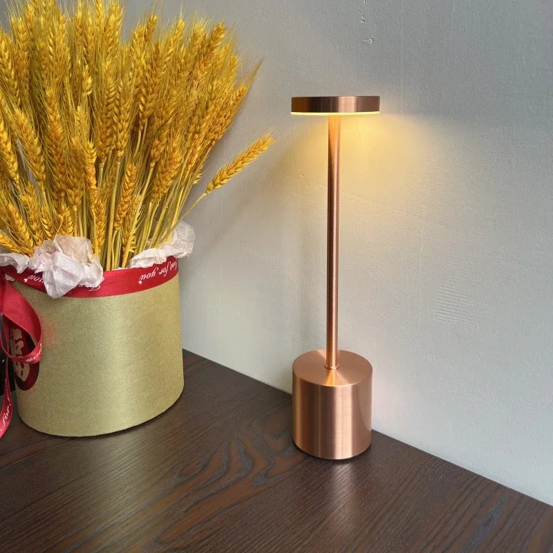 Modern Aluminum Cordless LED Table Lamp