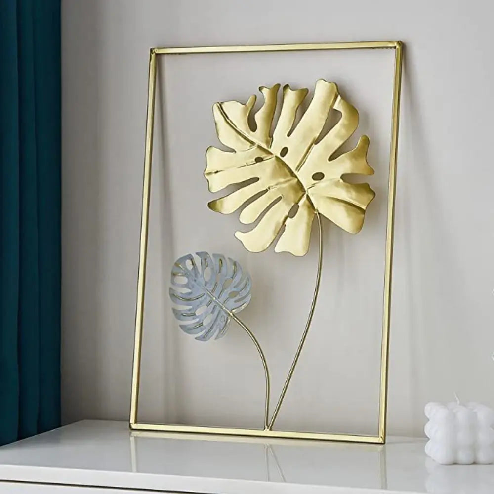 Modern Metal Leaf Wall Decoration