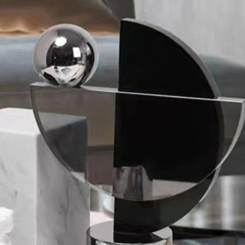 Modern Geometric Resin Ornaments