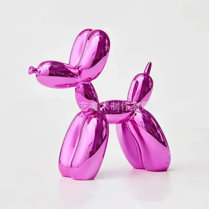 Resin Balloon Dog Sculpture