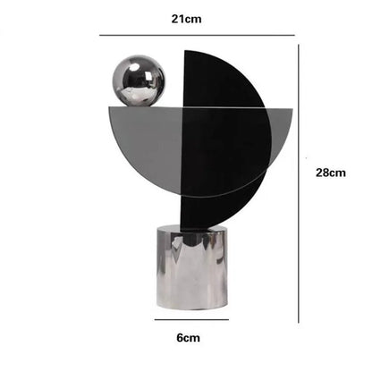 Modern Geometric Resin Ornaments