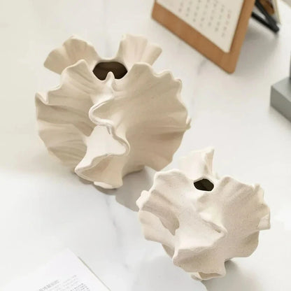 Creative Irregular Wrinkle Tabletop Vase