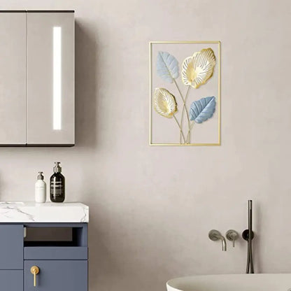 Modern Metal Leaf Wall Decoration