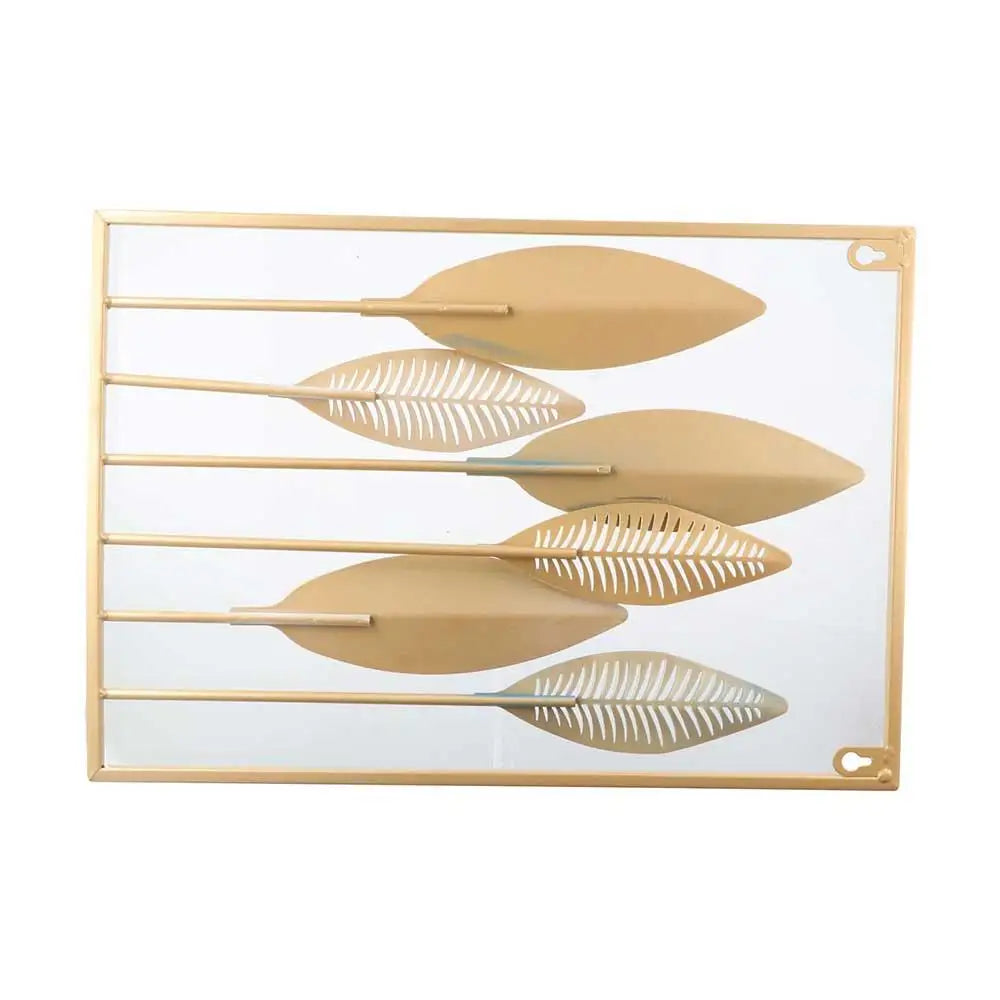 Modern Metal Leaf Wall Decoration