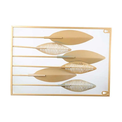Modern Metal Leaf Wall Decoration