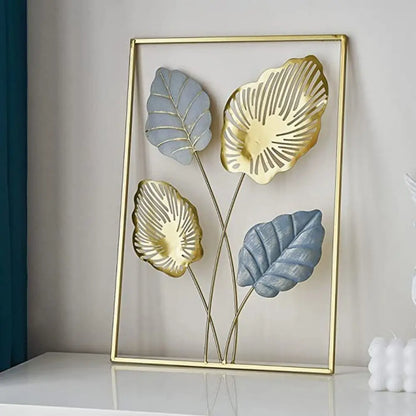 Modern Metal Leaf Wall Decoration