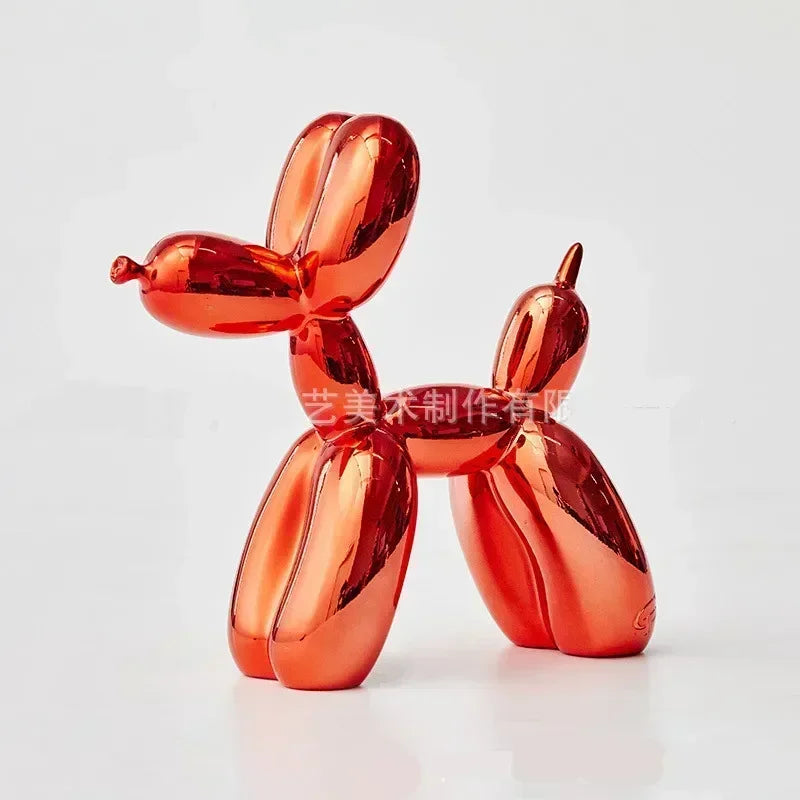 Resin Balloon Dog Sculpture