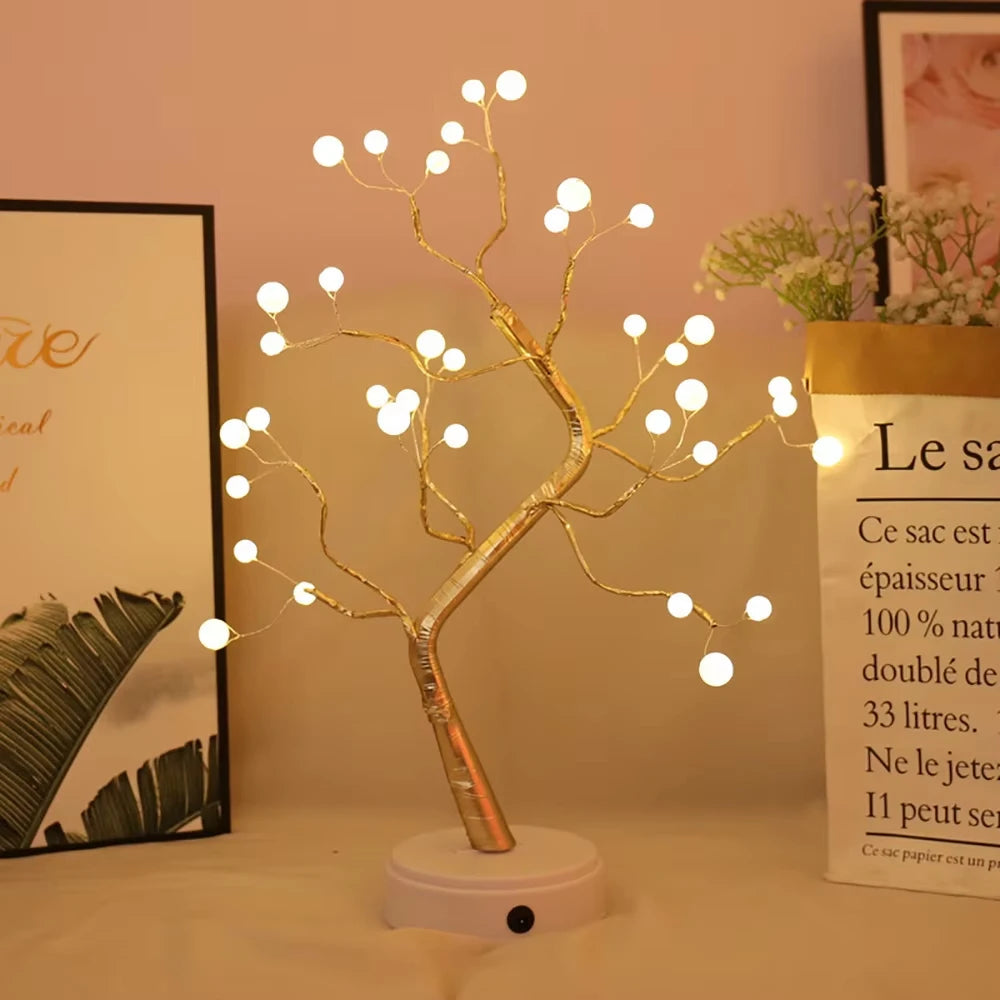 Cherry Blossom Bonsai LED Lamp