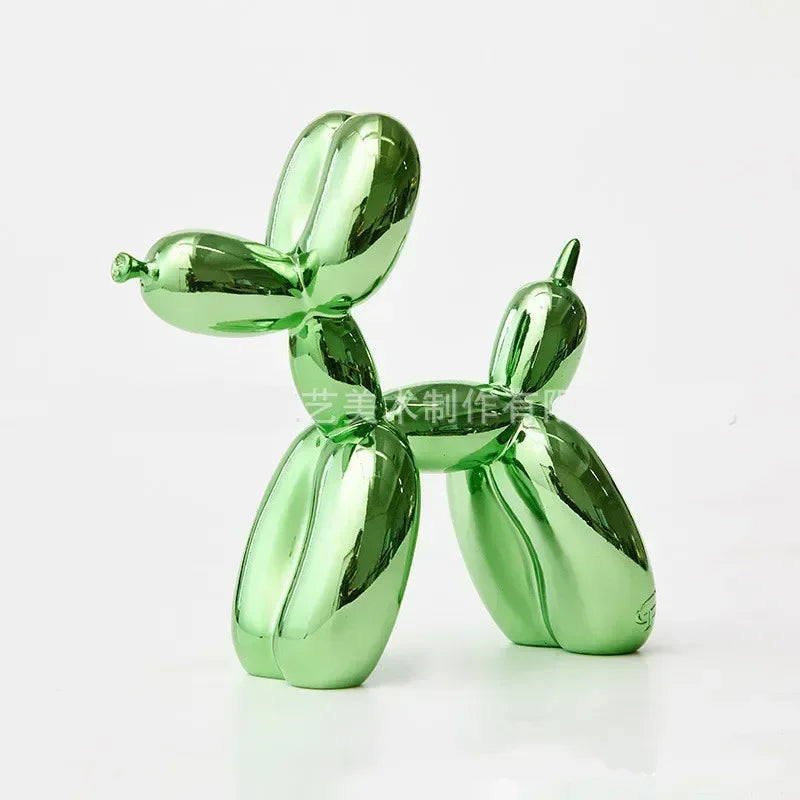 Resin Balloon Dog Sculpture