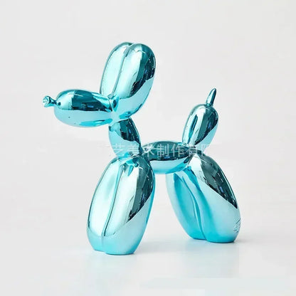 Resin Balloon Dog Sculpture