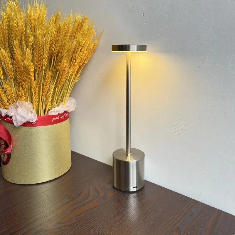 Modern Aluminum Cordless LED Table Lamp
